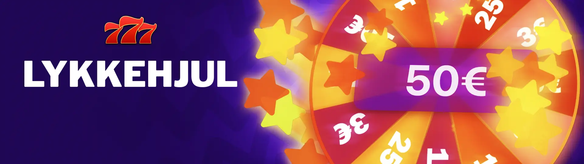 Daglig spinn på Bonushjulet med premier fra 1€ til 50€